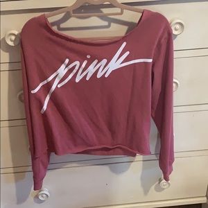 Long sleeved shirt cropped from PINK